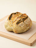 Zaatar sourdough loaf by Crumb please
