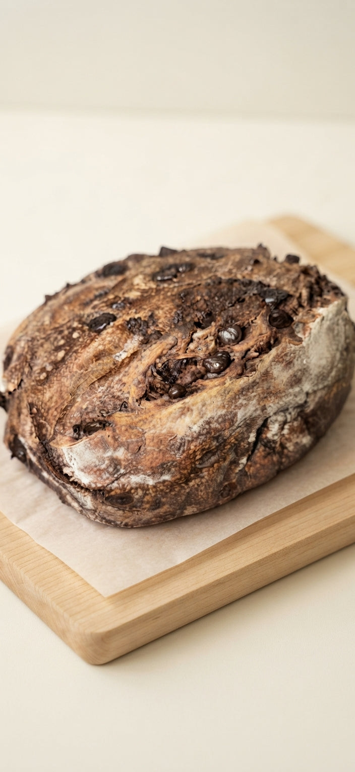 Double Chocolate sourdough loaf by Crumb please